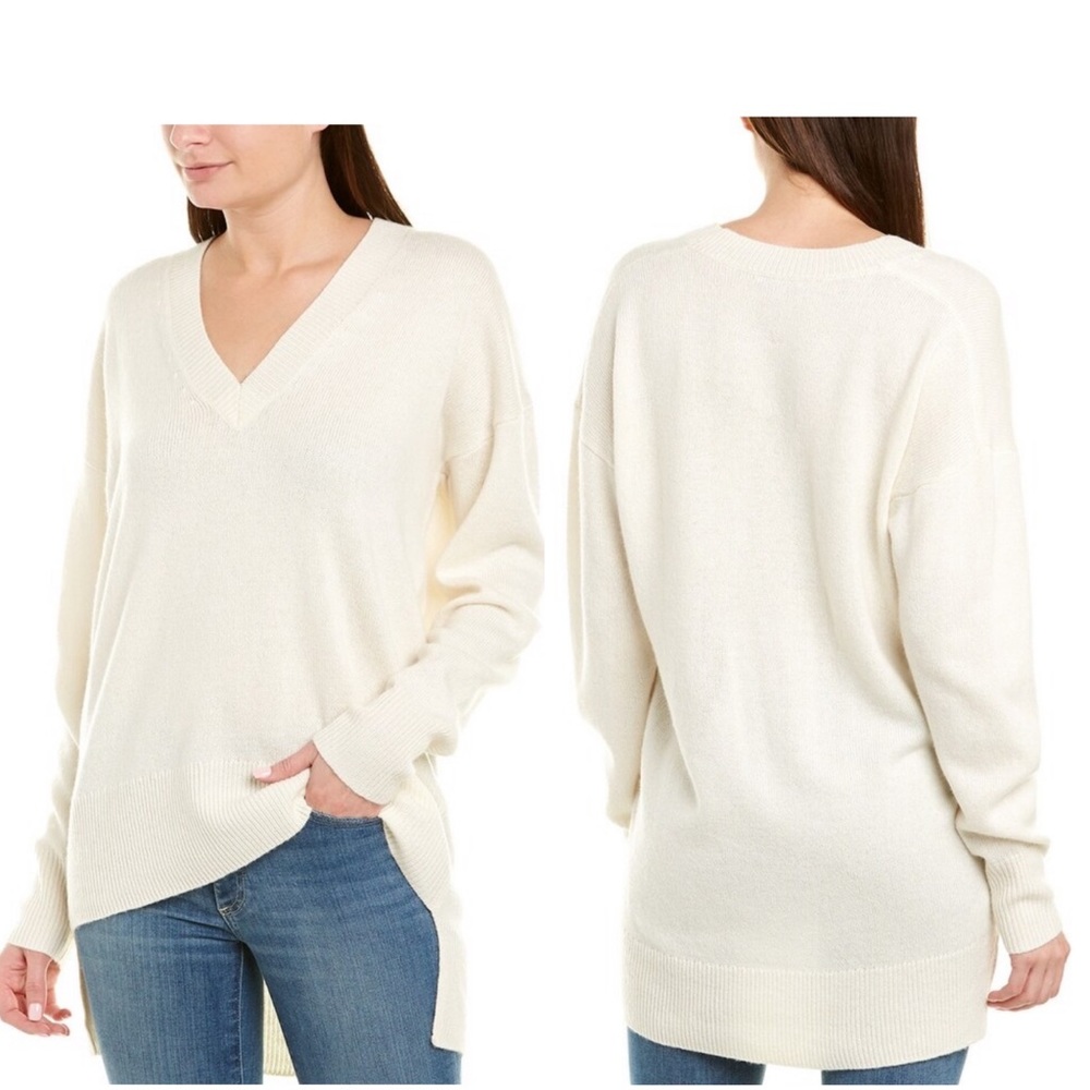 Joie Liamana Wool Blend High/Low Sweater